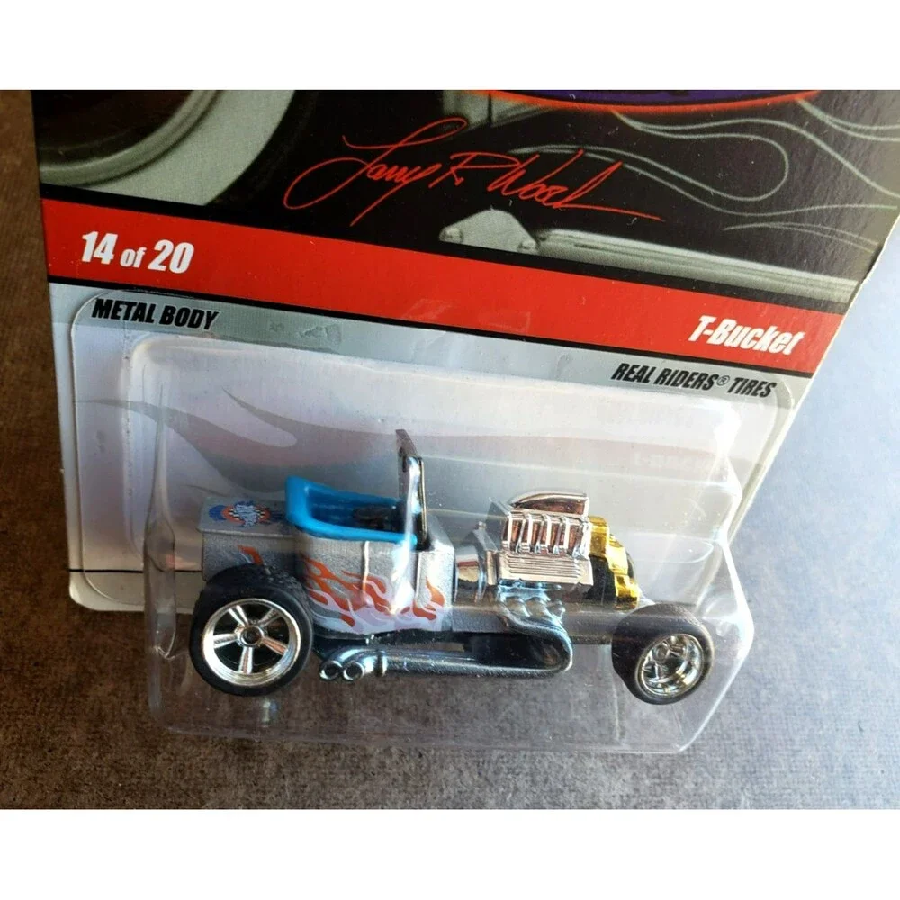 2009 Hot Wheel T-BUCKET Metalflake Silver LARRY'S GARAGE SERIES 14/20 1:64 RR5SP